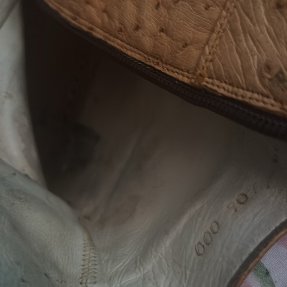 Ostrich (genuine) booties - Picture 10 of 11